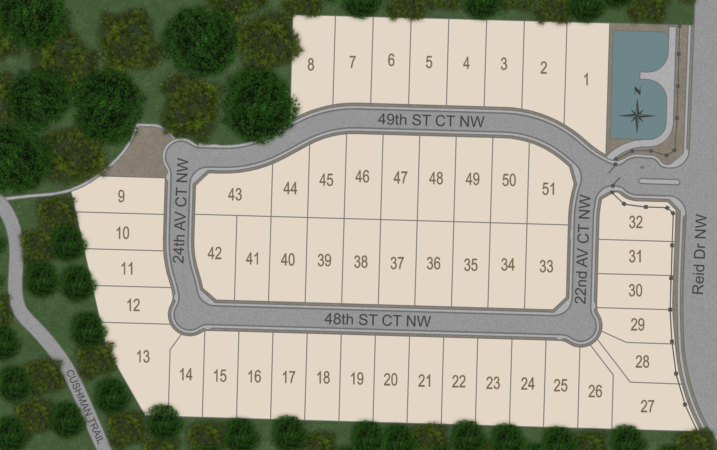 Oak Place, The Vista, Spanaway New Construction